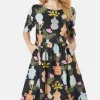 Pretty Vases Smock Dress
