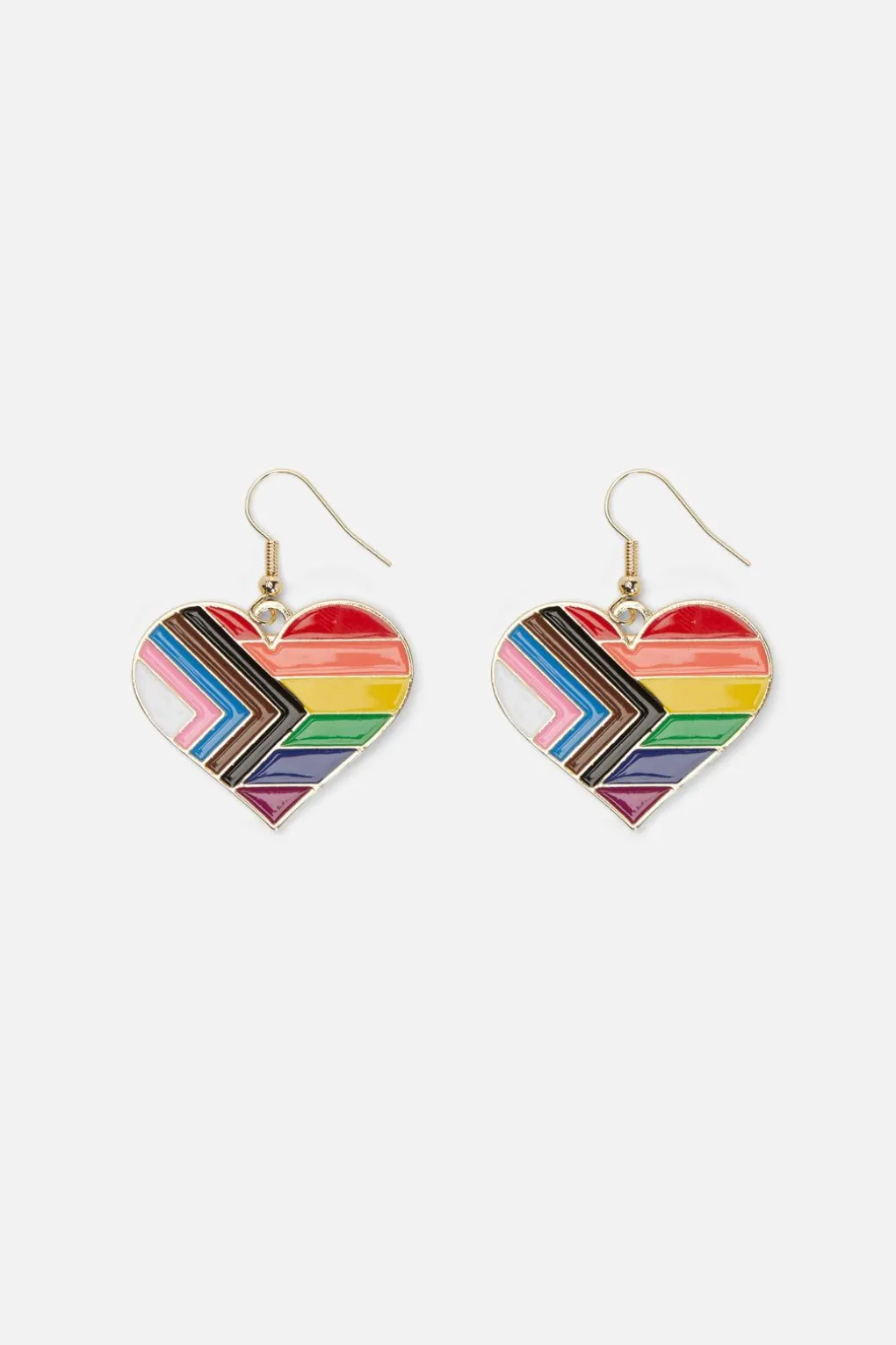 Pride Heart Earring