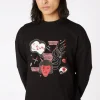 Print Goth Sweater