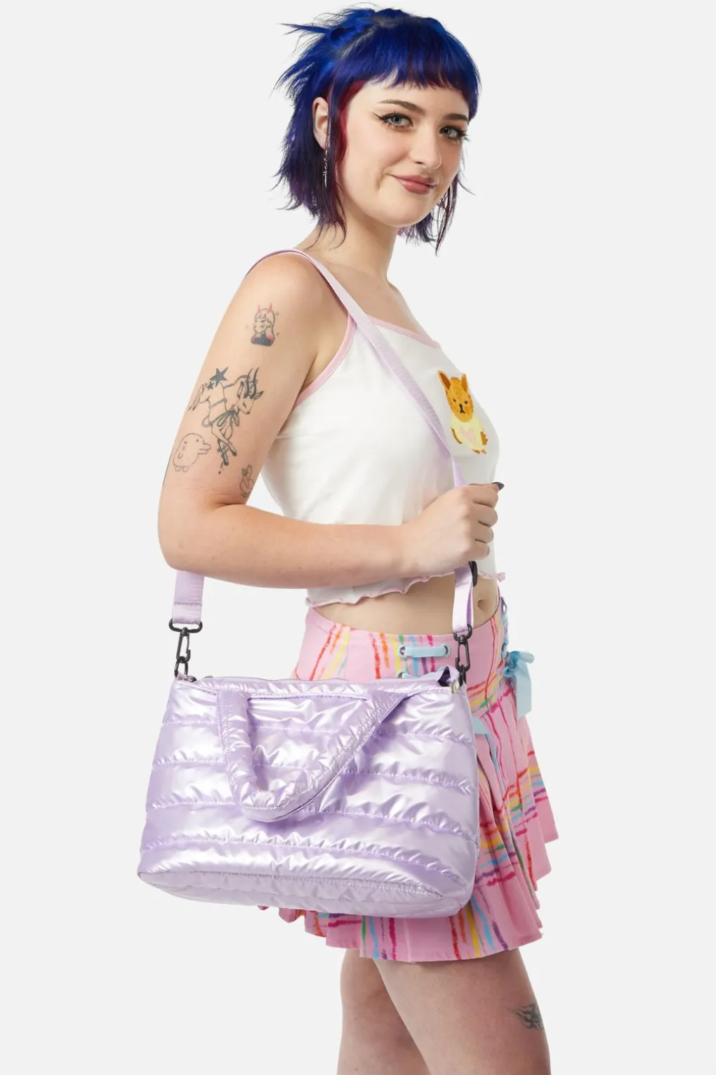 Puff Nylon Tote