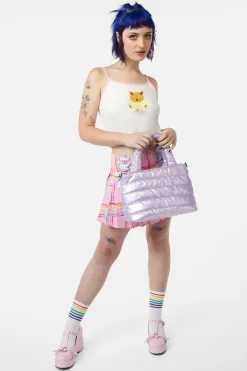 Puff Nylon Tote