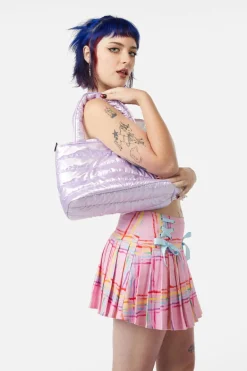 Puff Nylon Tote