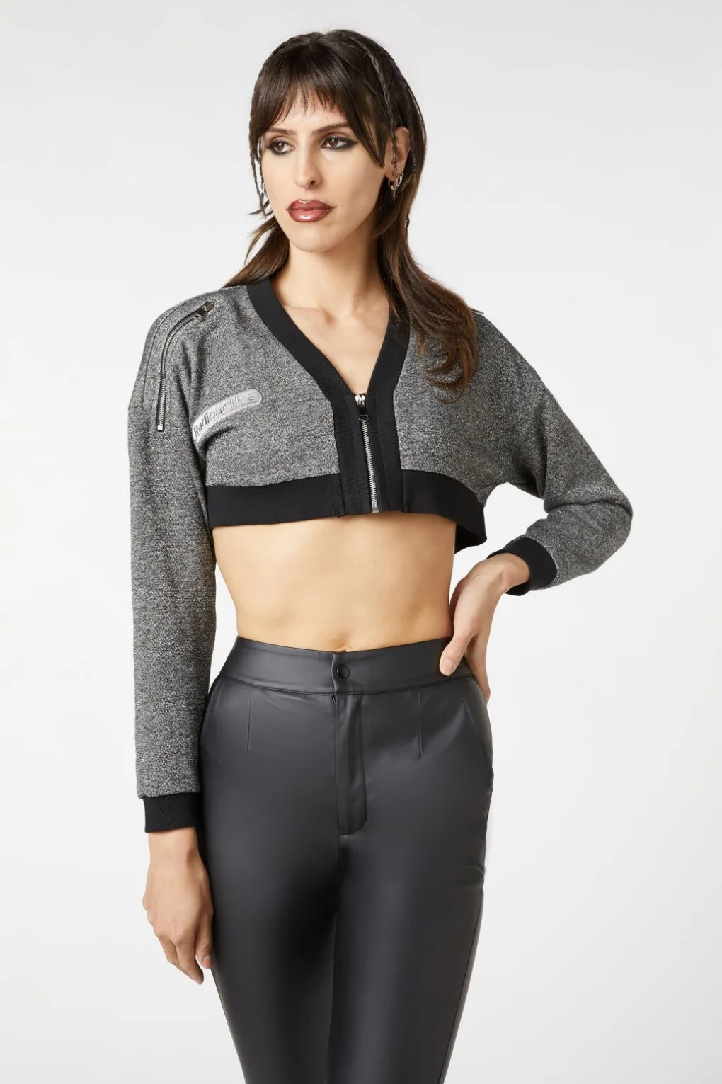 Radioactive Raver Crop Cardi