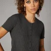 Rib Comfort Goth Cardi