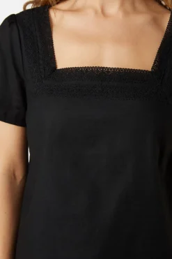 Rose Lace Top
