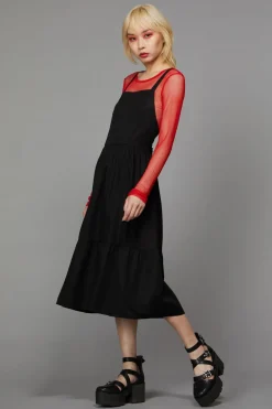 Ruffle Hem Pinafore