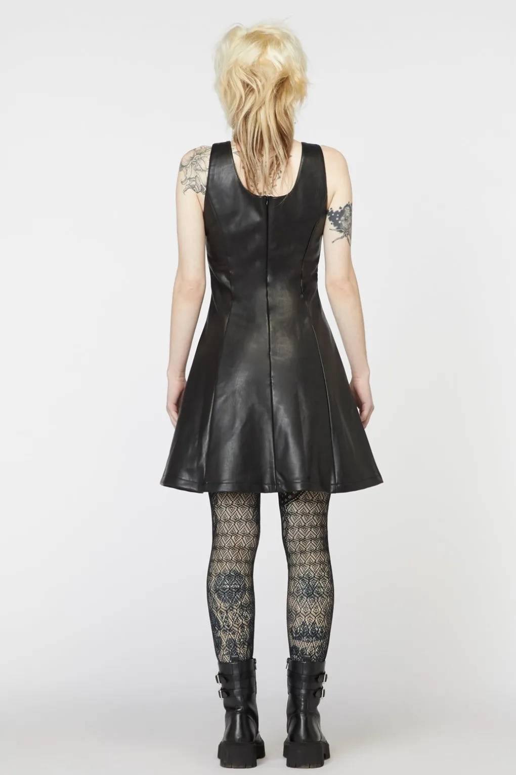 Runaways Pu Strap Dress