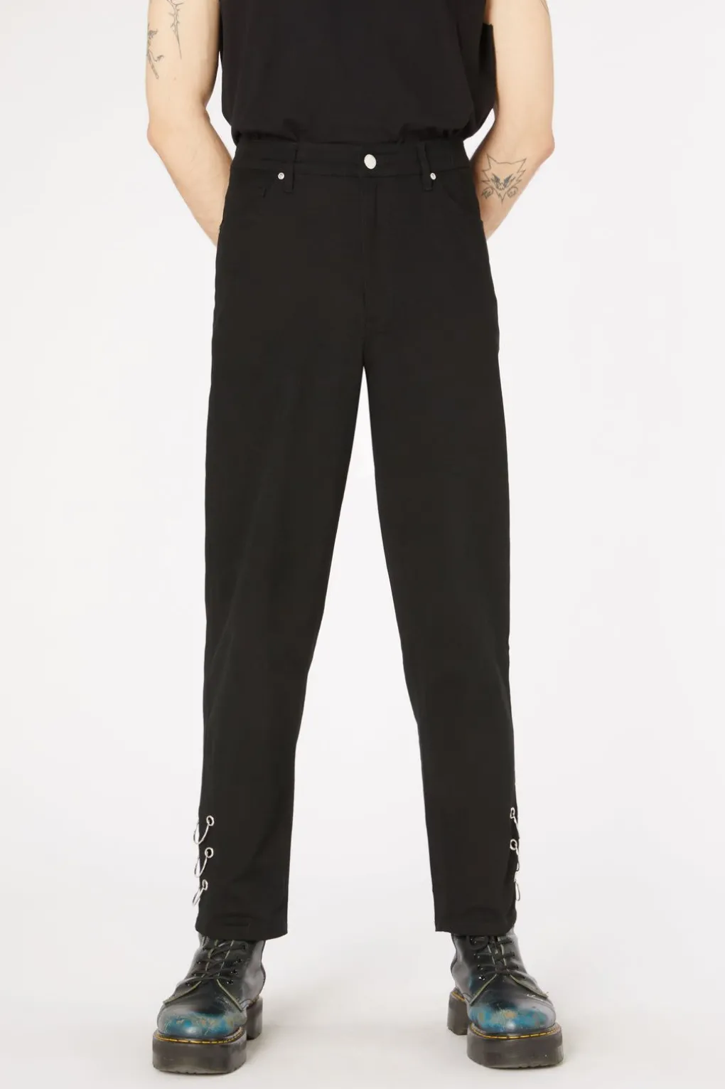 90S Metal Ring Drill Pant