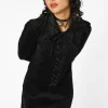 70S Muse Velvet Dress