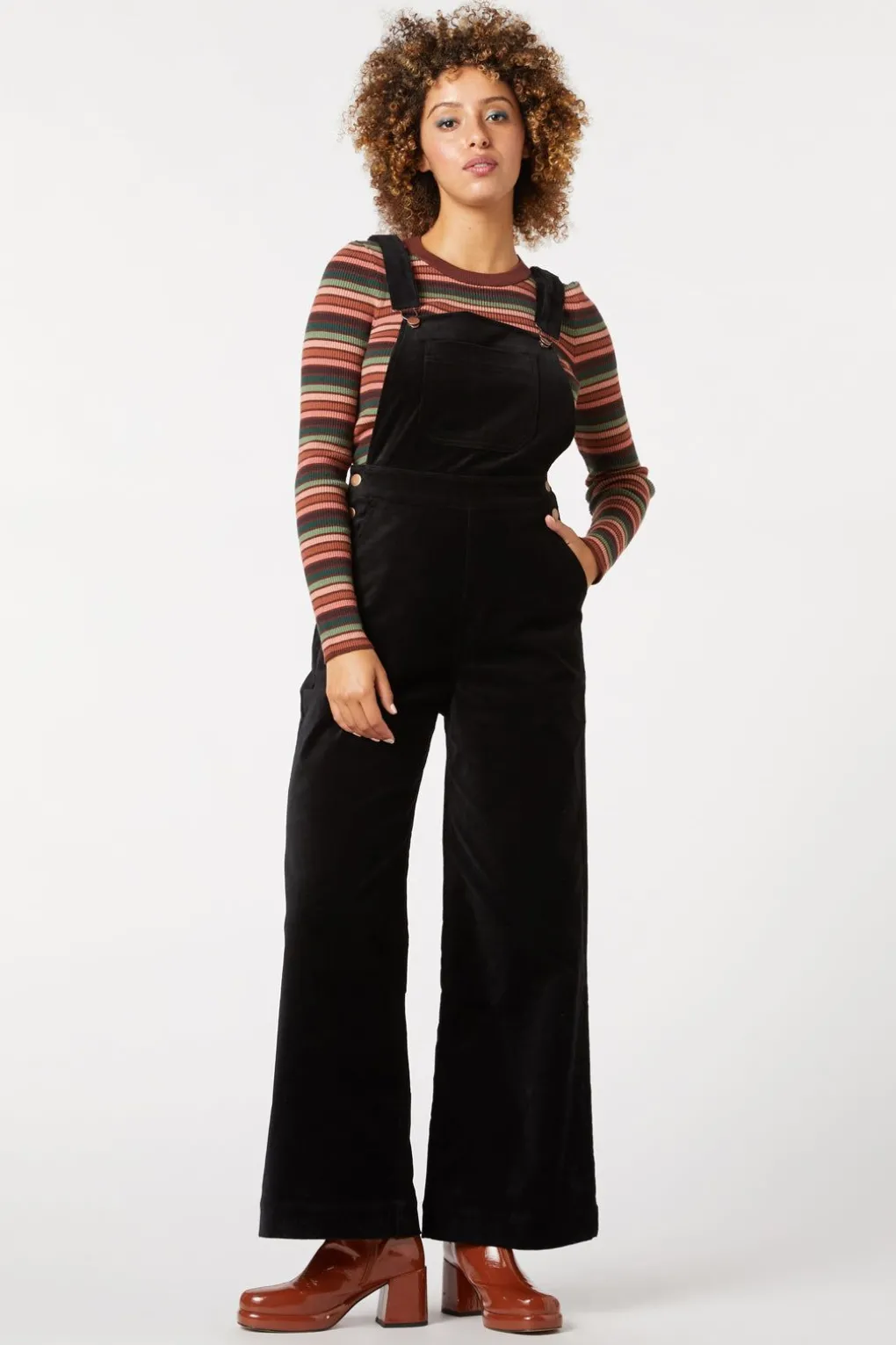 Sadie Velvet Overall