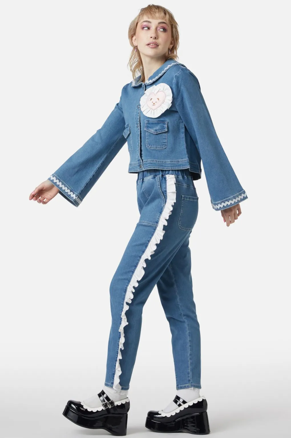 Sailor Teddy Denim Jacket