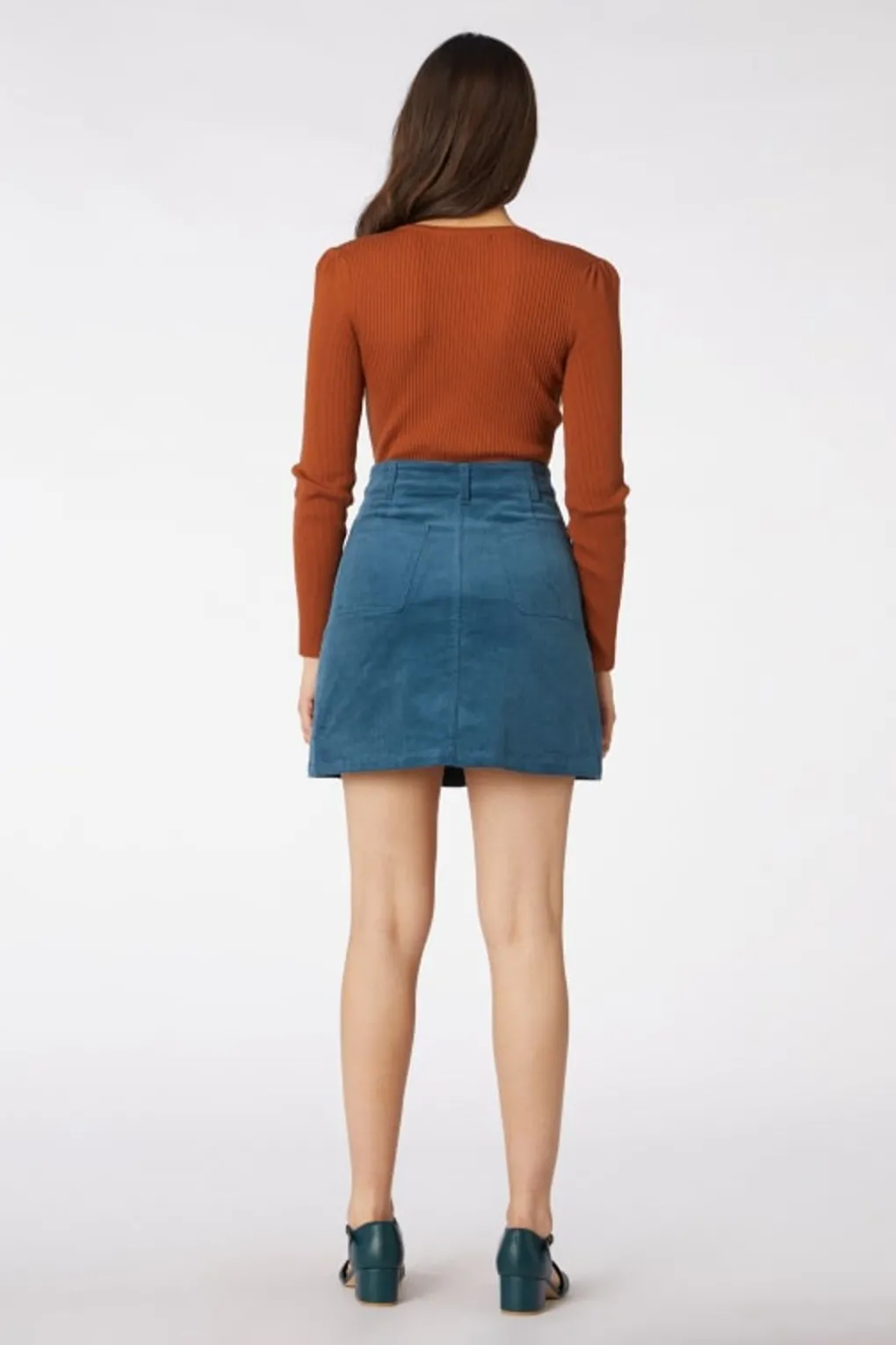 Samantha Cord Skirt