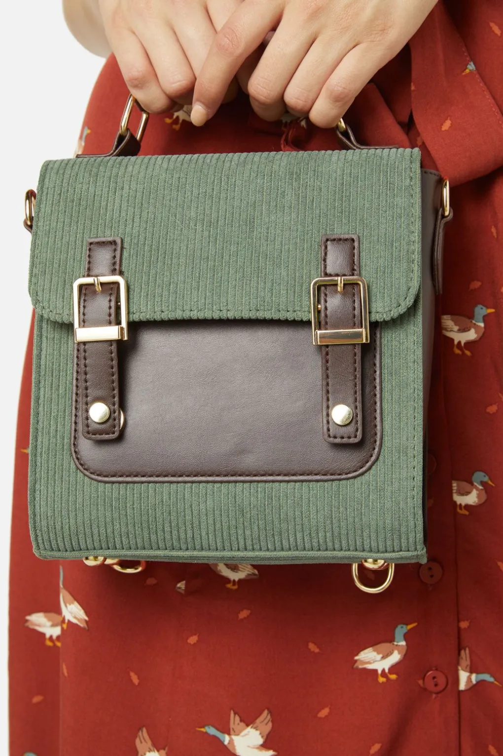 Satchel 2 Way Backpack