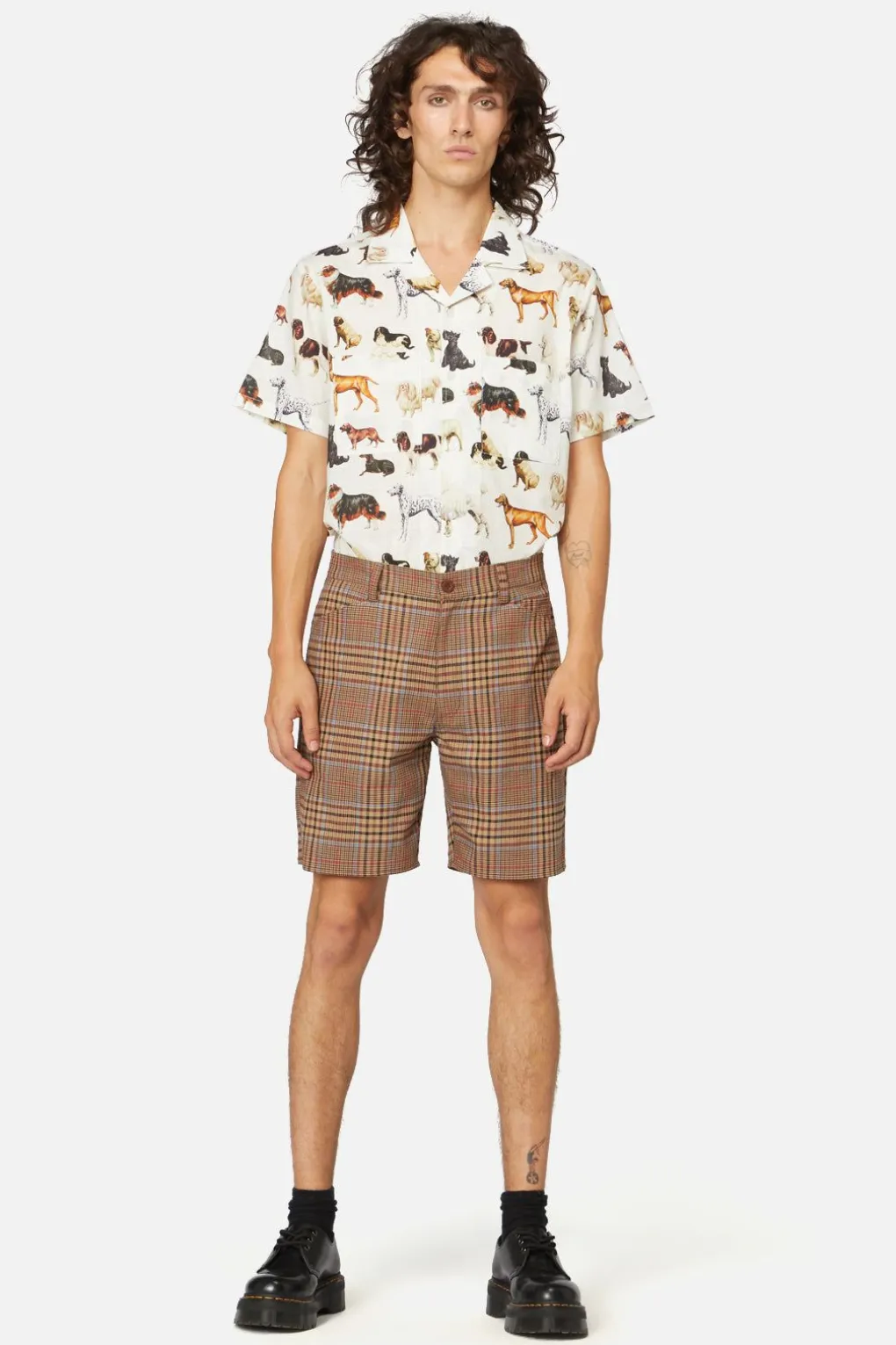 Shiloh Check Twill Short