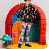 Shroom Cap Kids Sherpa Jacket