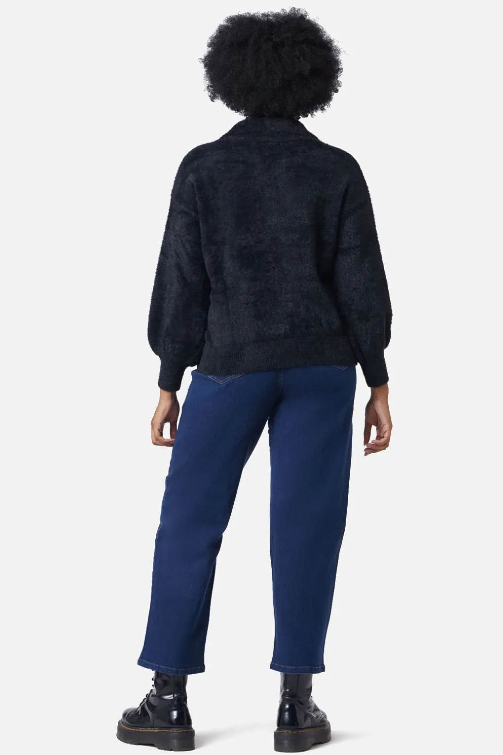 Sisters Collar Fluffy Cardi