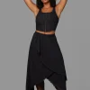 Soundwave Layered Skirt