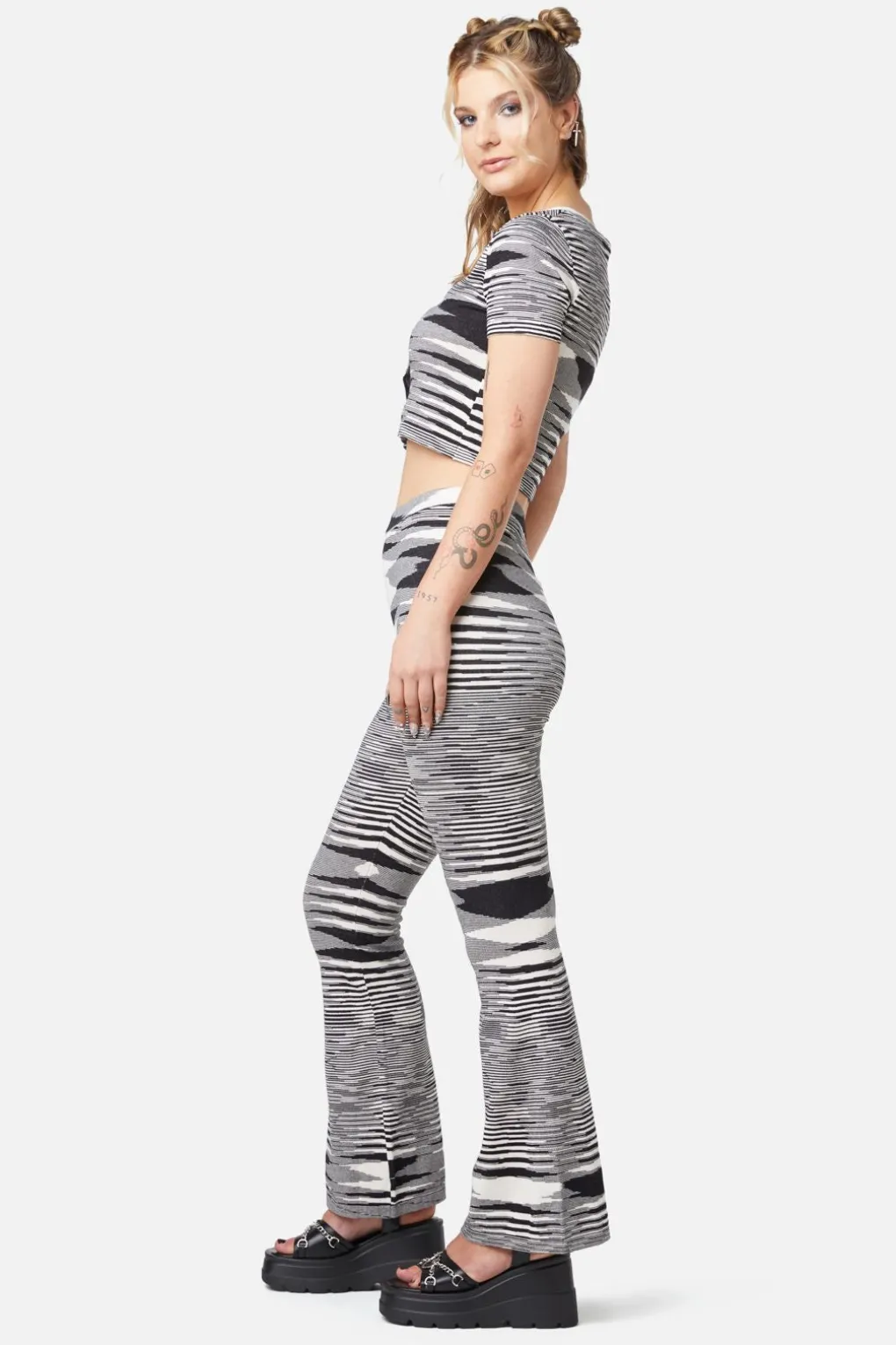 Space Dye Knit Pant