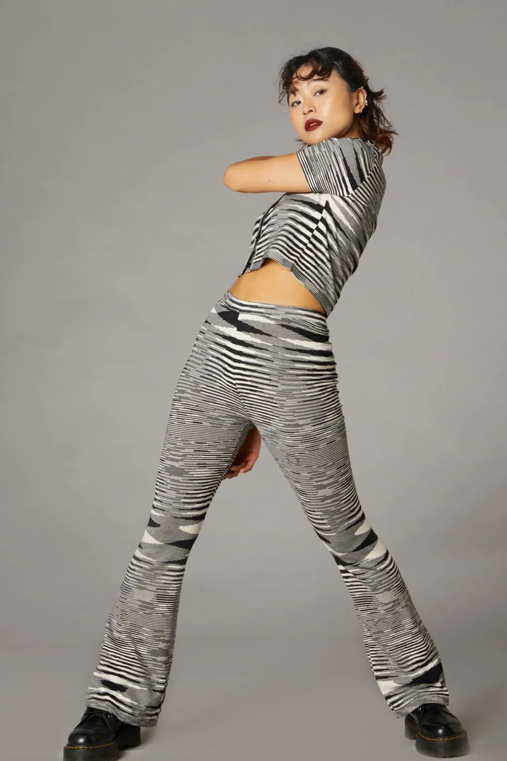 Space Dye Knit Pant