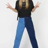 Split Wash Denim Unisex Jean