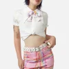 Square Buckle Stud Belt
