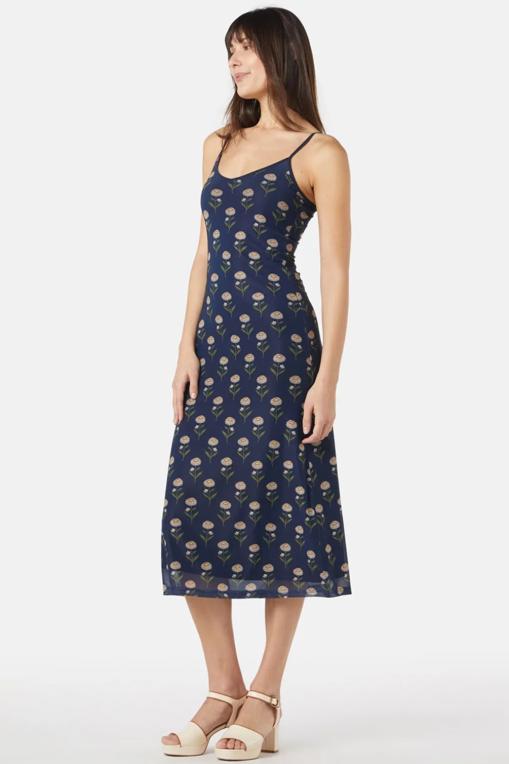 Strawflower Mesh Dress