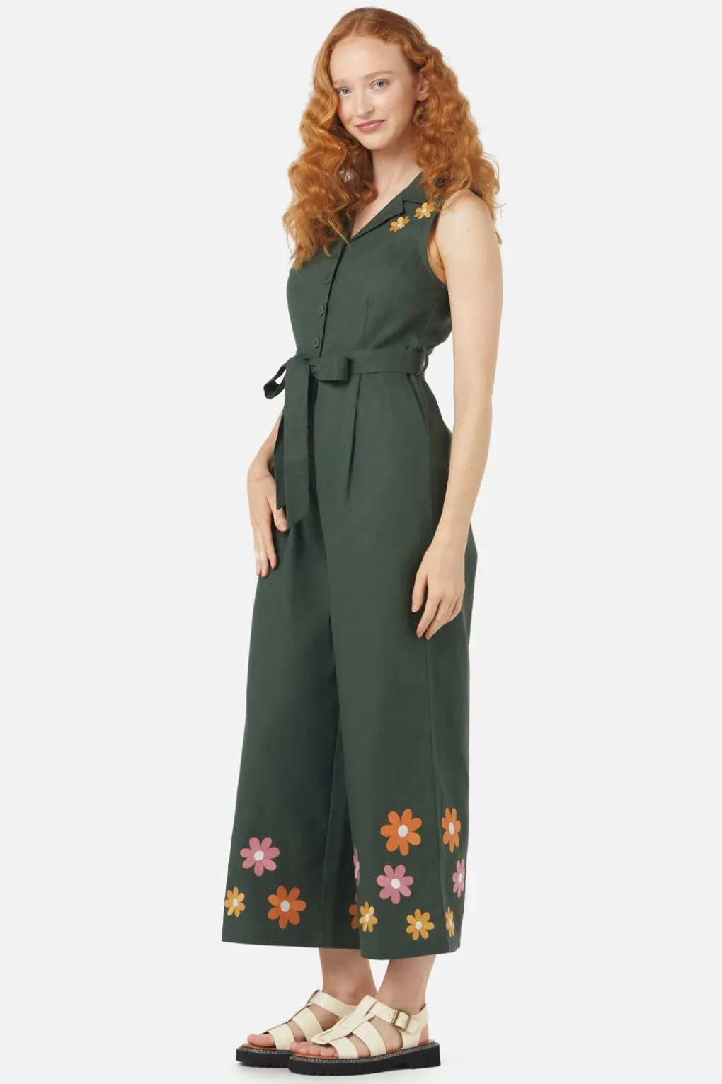 Sunny Retro Emb Jumpsuit