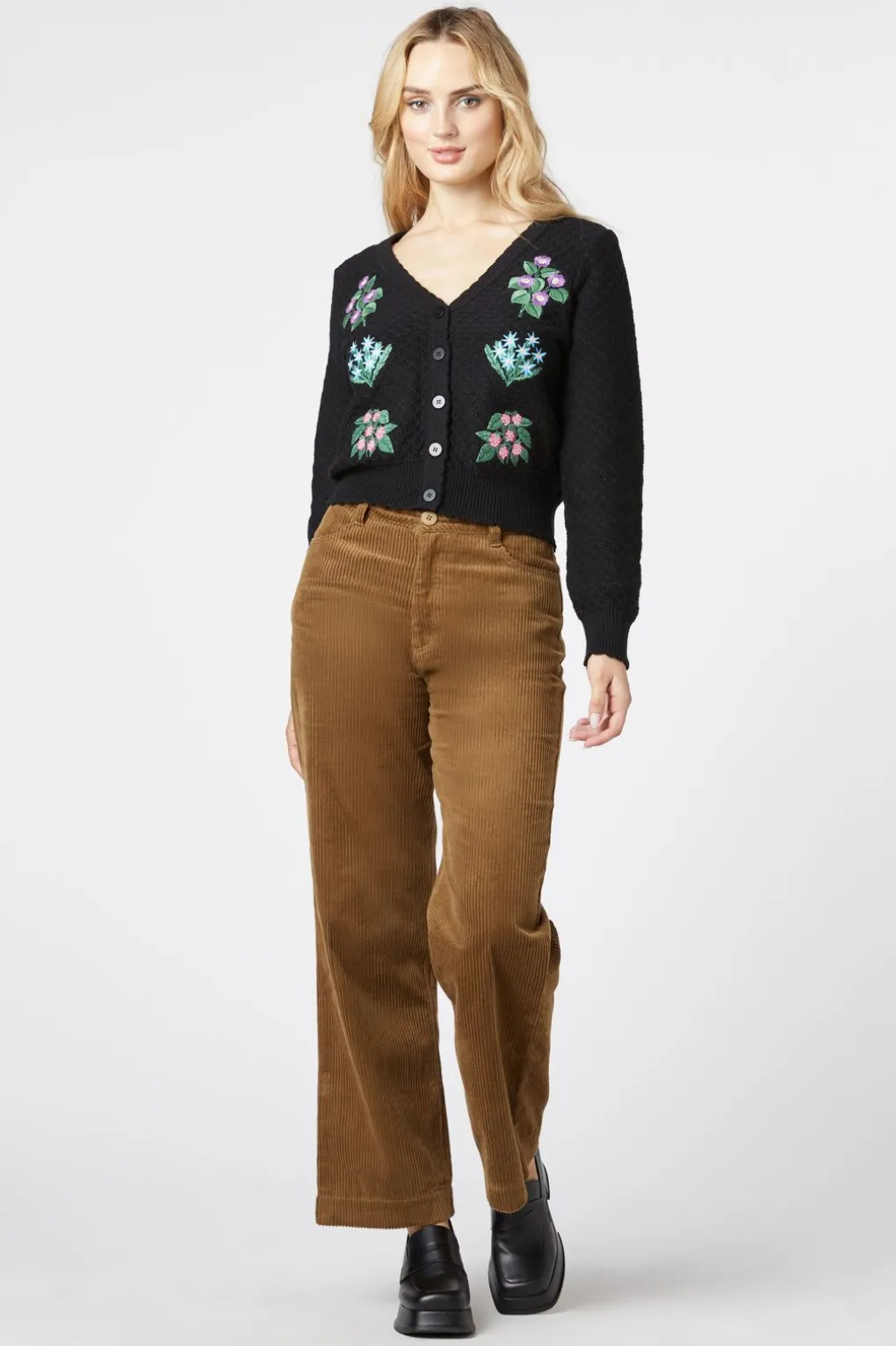 Sweet Garden Embroidered Cardi