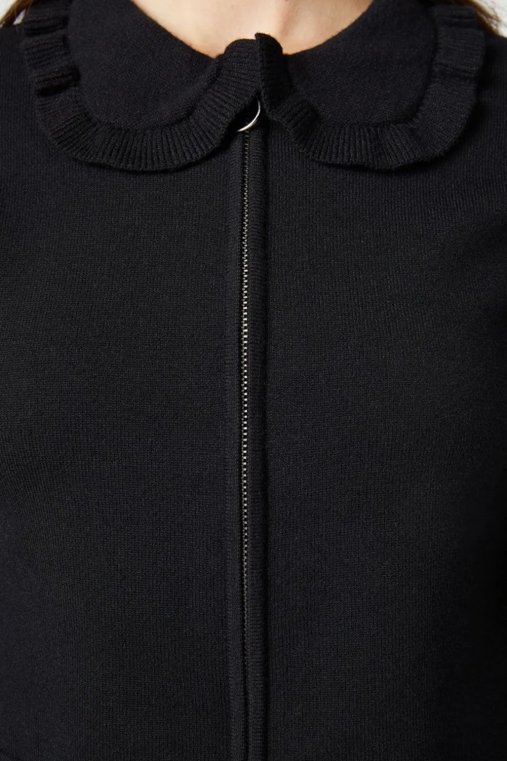 Tabby Collar Cardi