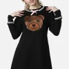 Teddy Lace Jersey Dress
