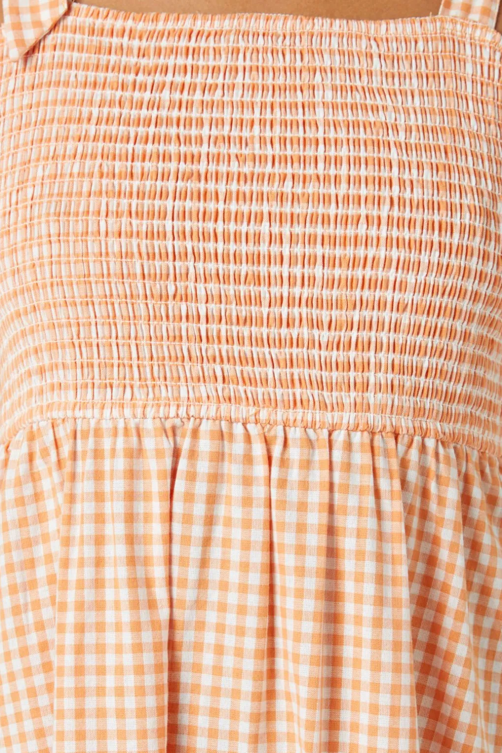 Tessa Check Midi Dress
