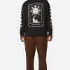 The Moon Print Long Sleeve Tee
