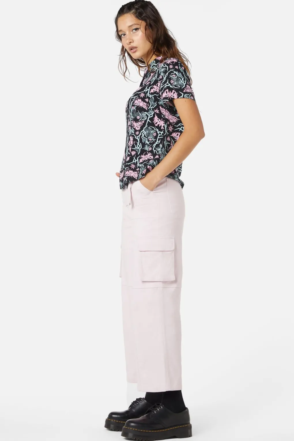 To The Butterflies Printed Blouse