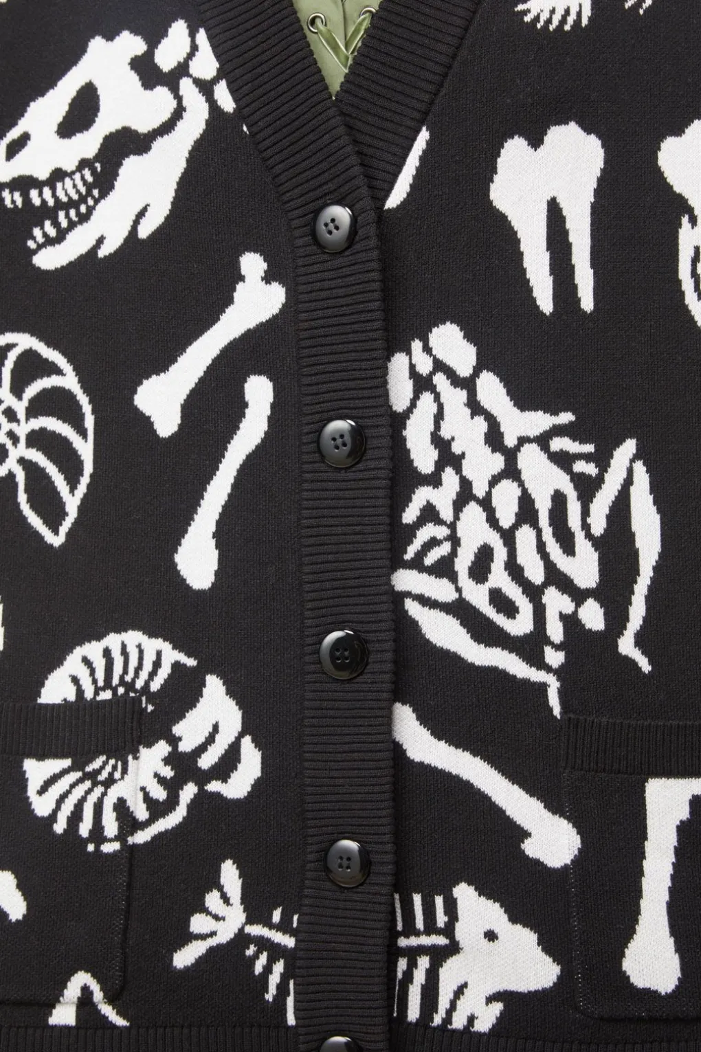 Trace Fossils Utility Knit Cardi