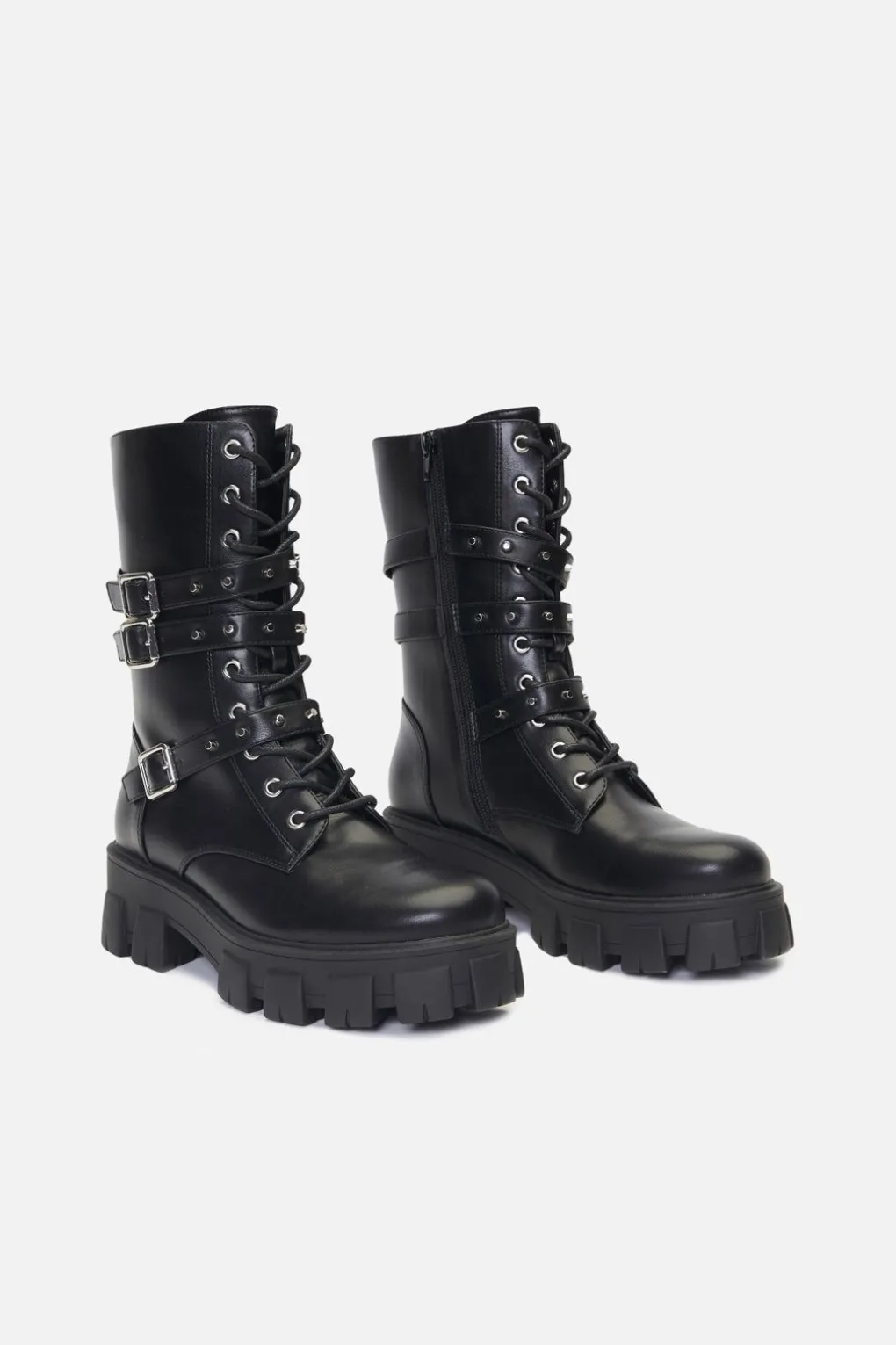 Triple Buckle Boot