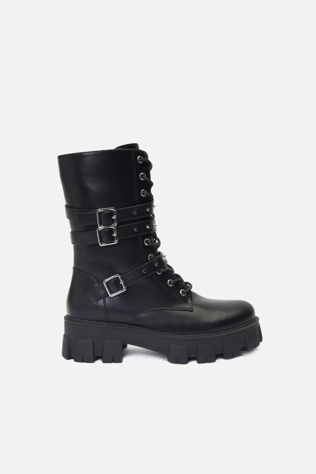 Triple Buckle Boot