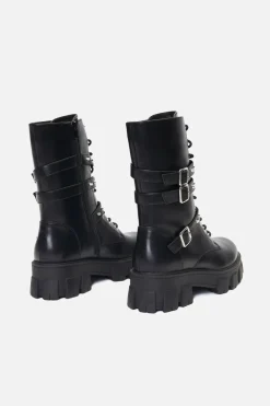 Triple Buckle Boot