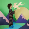 Velour Kids Rainbow Track Pant