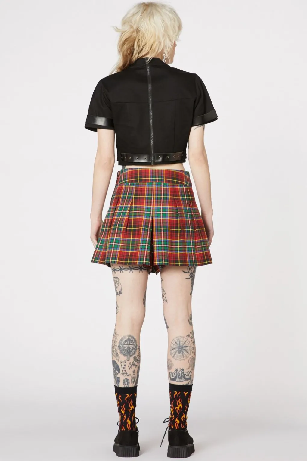 Wichita Tartan Buckle Skort