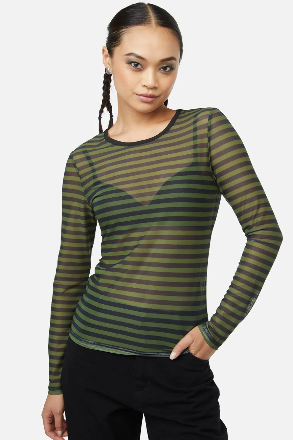 Woods Mesh Top