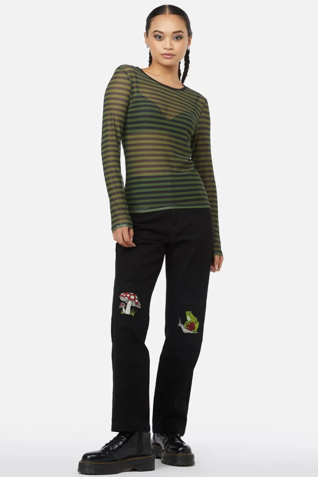 Woods Mesh Top