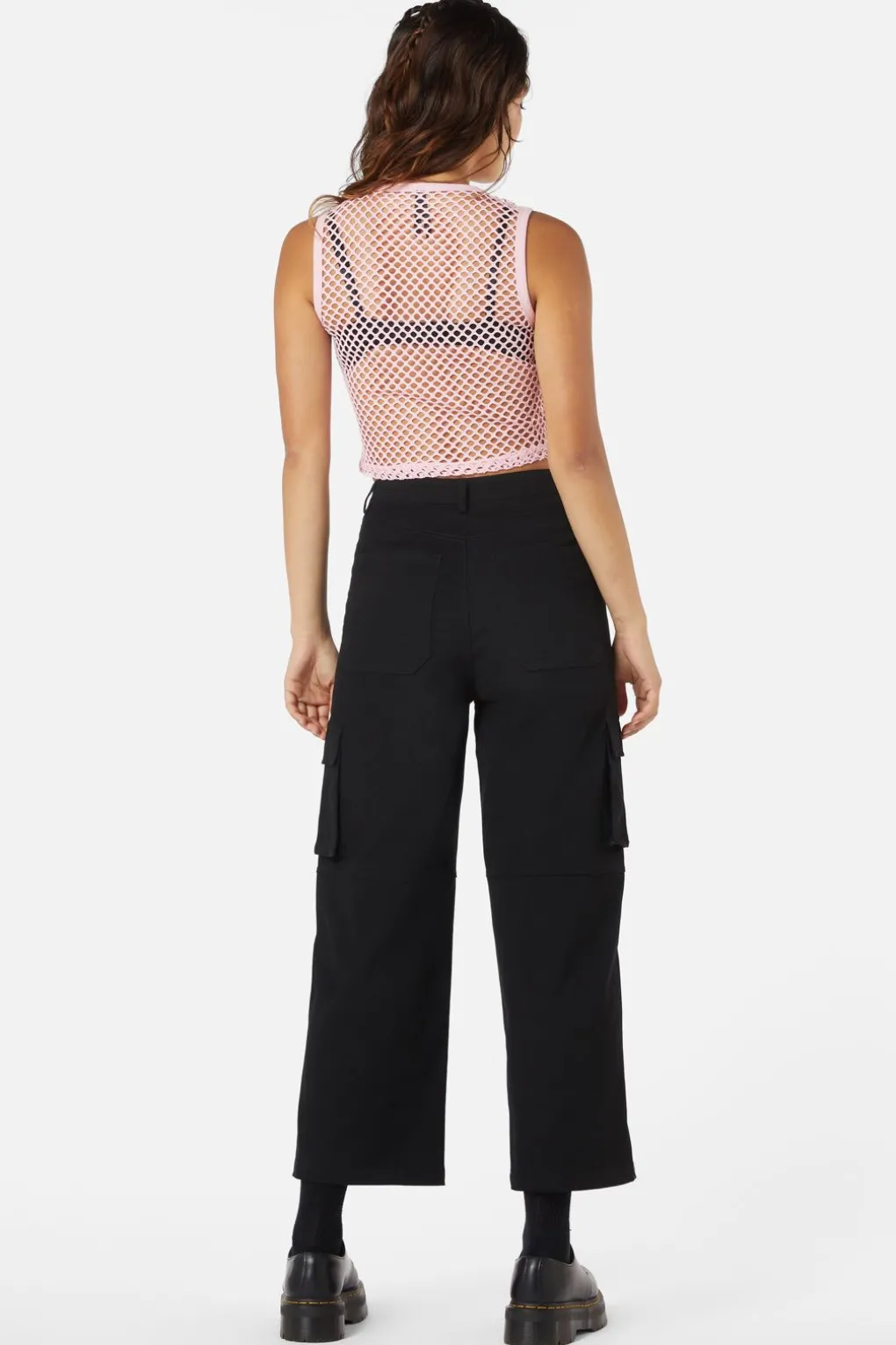 Wounded Wide Mesh Tank