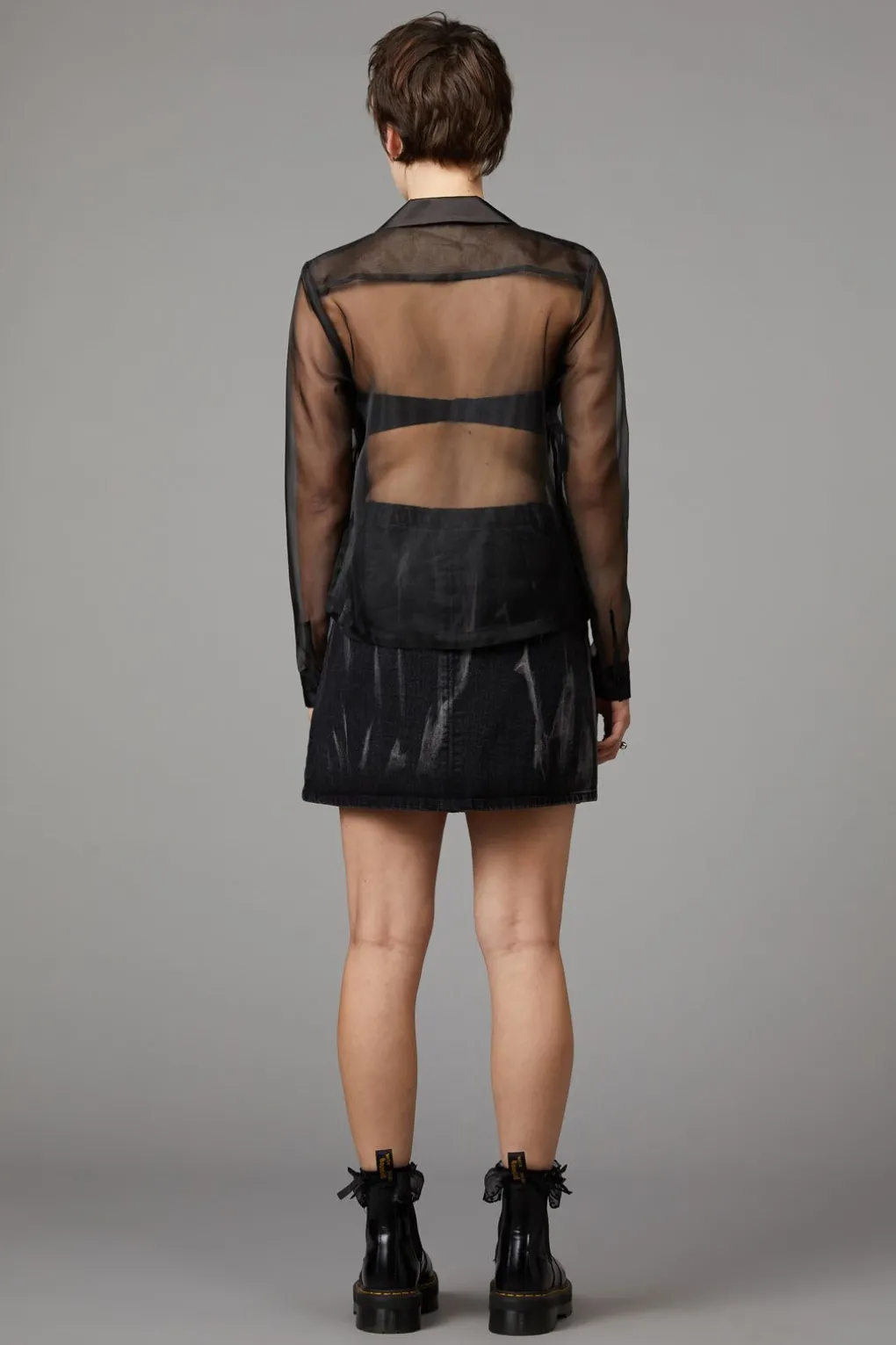 X-Ray Print Blouse