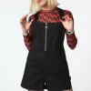 Zip Goth Overall